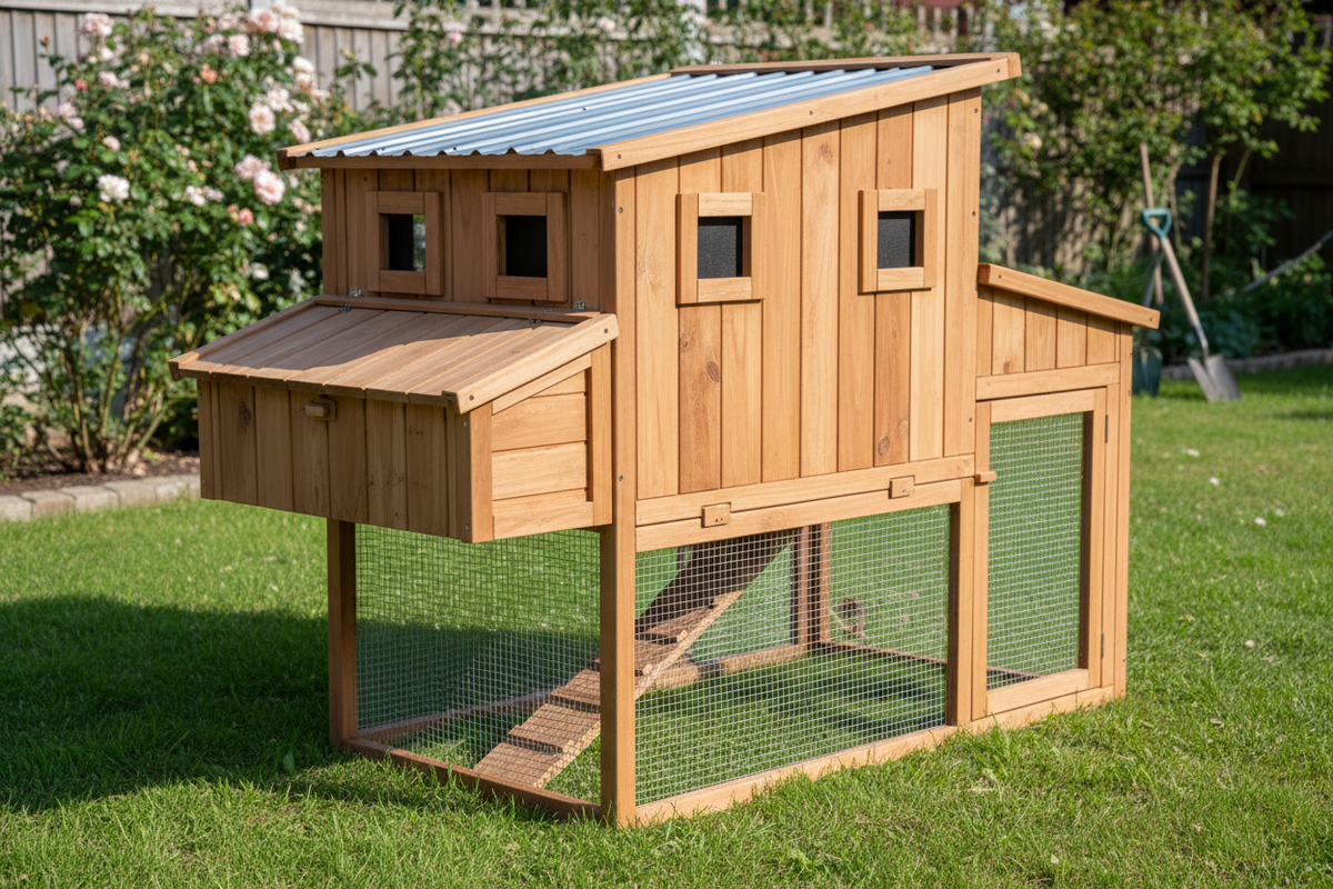 Classic Backyard Chicken Coop